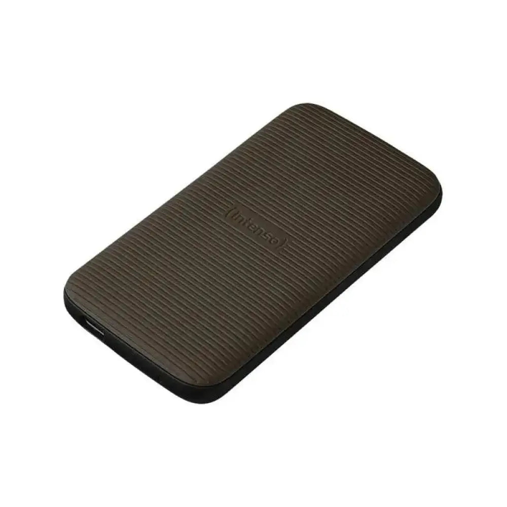 Disco Duro SSD externa Intenso TX100 500GB USB 3.2 Gen 2 NVMe Rubber Shockproof Marrón