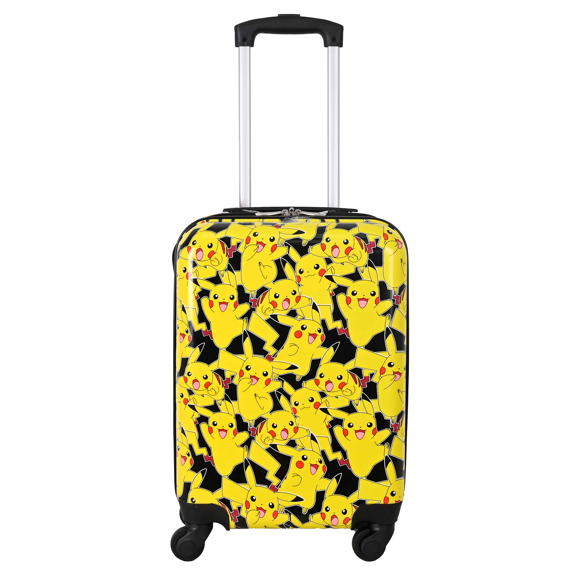 DAM.Pokemon Trolley Cabina. 4 ruedas Giratorias y multidireccionales. Frontal en policarbonato estampado. Trasera en ABS. 35x22x49cm
