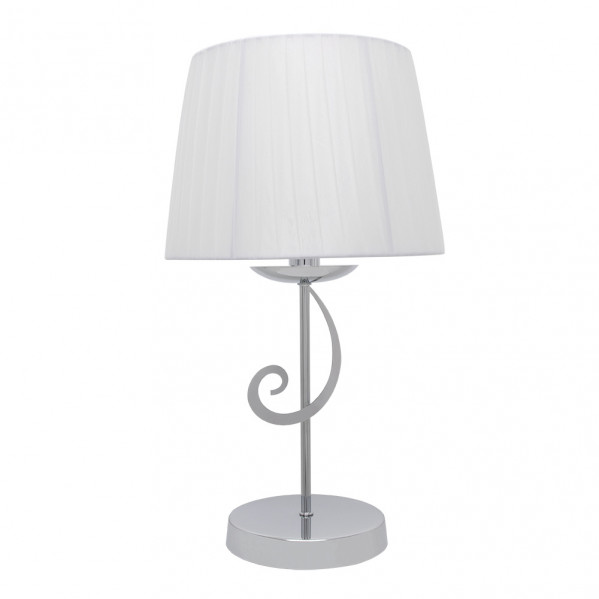 Sobremesa con pantalla modelo LUXOR Cromo 45x25x25 Cm Fabrilamp