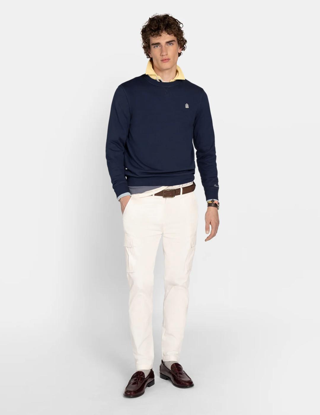HARPER SUDADERA ICON AZUL MARINO
