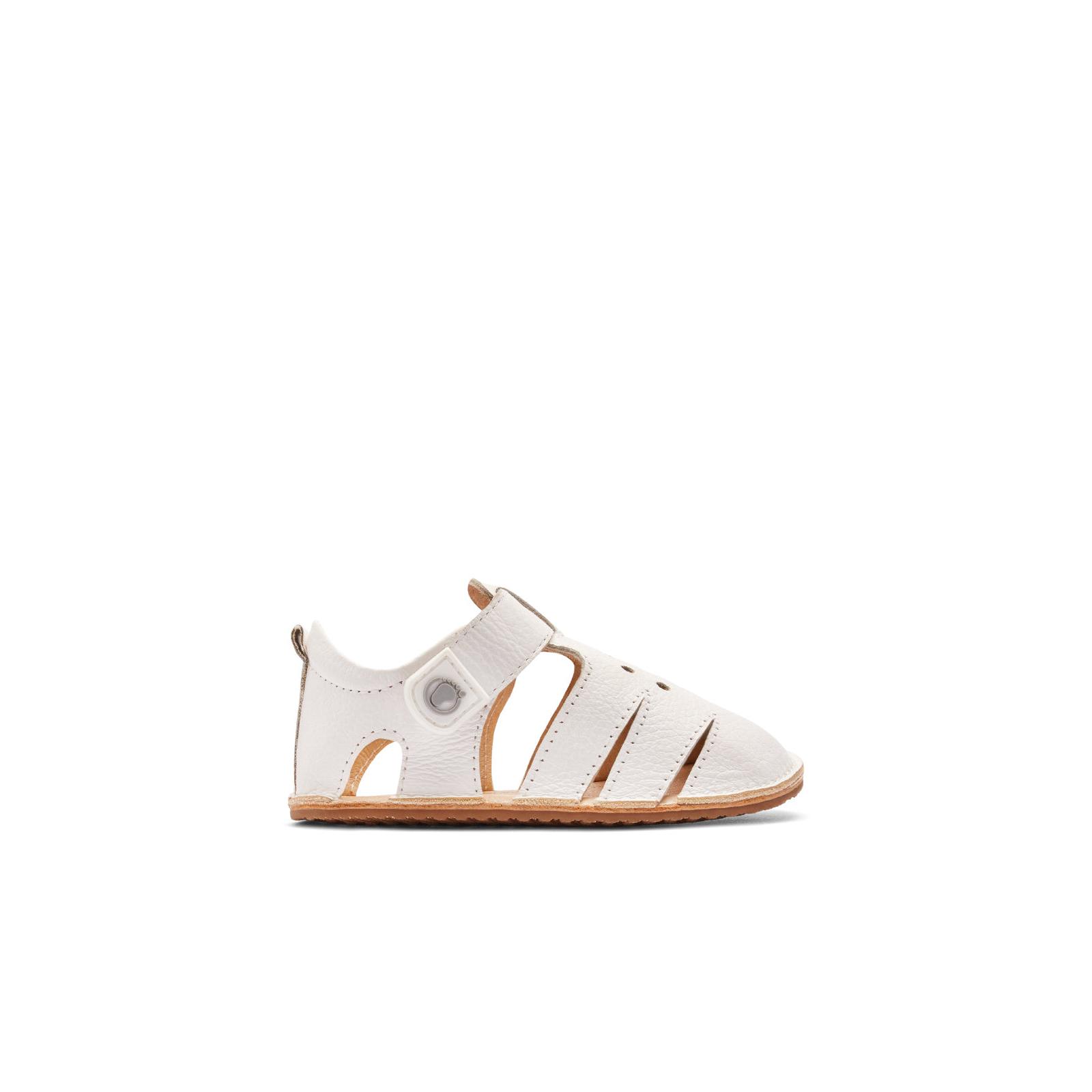Conguitos - Sandalias Cerradas Respetuosas Blanco para Niños y Niñas