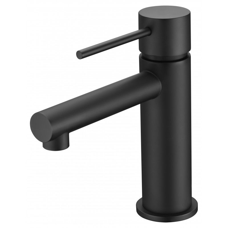 Imex Milos BDYS045-1NG grifo negro mate para lavabo de latón con discos de cerámica