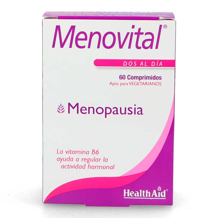Complemento Alimenticio Menovital 60Tab. Nutrinat - Reduce Cansancio y Fatiga