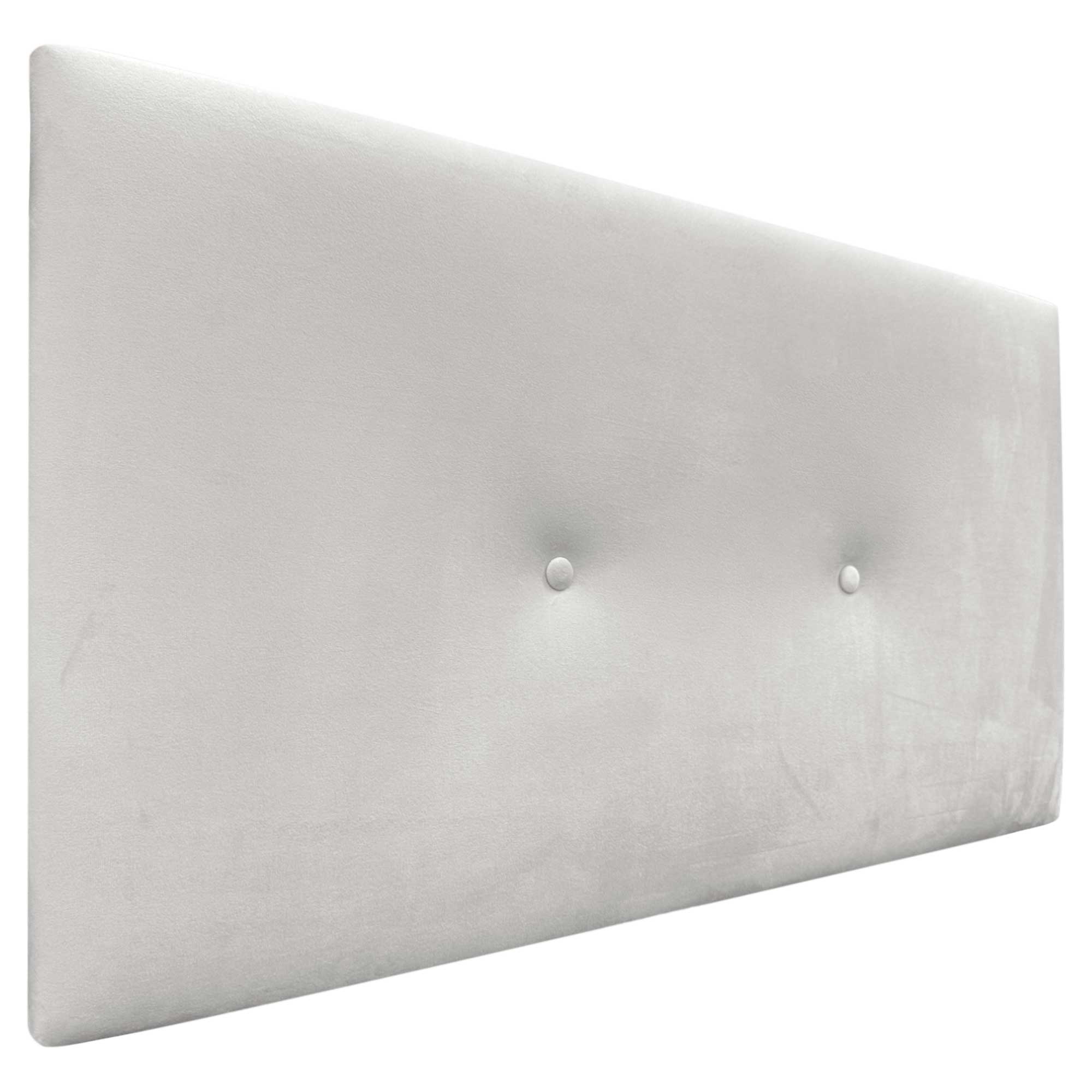 DHOME Cabecero en Terciopelo Liso con Botones Alta Gama Moderno con 4cm Grosor