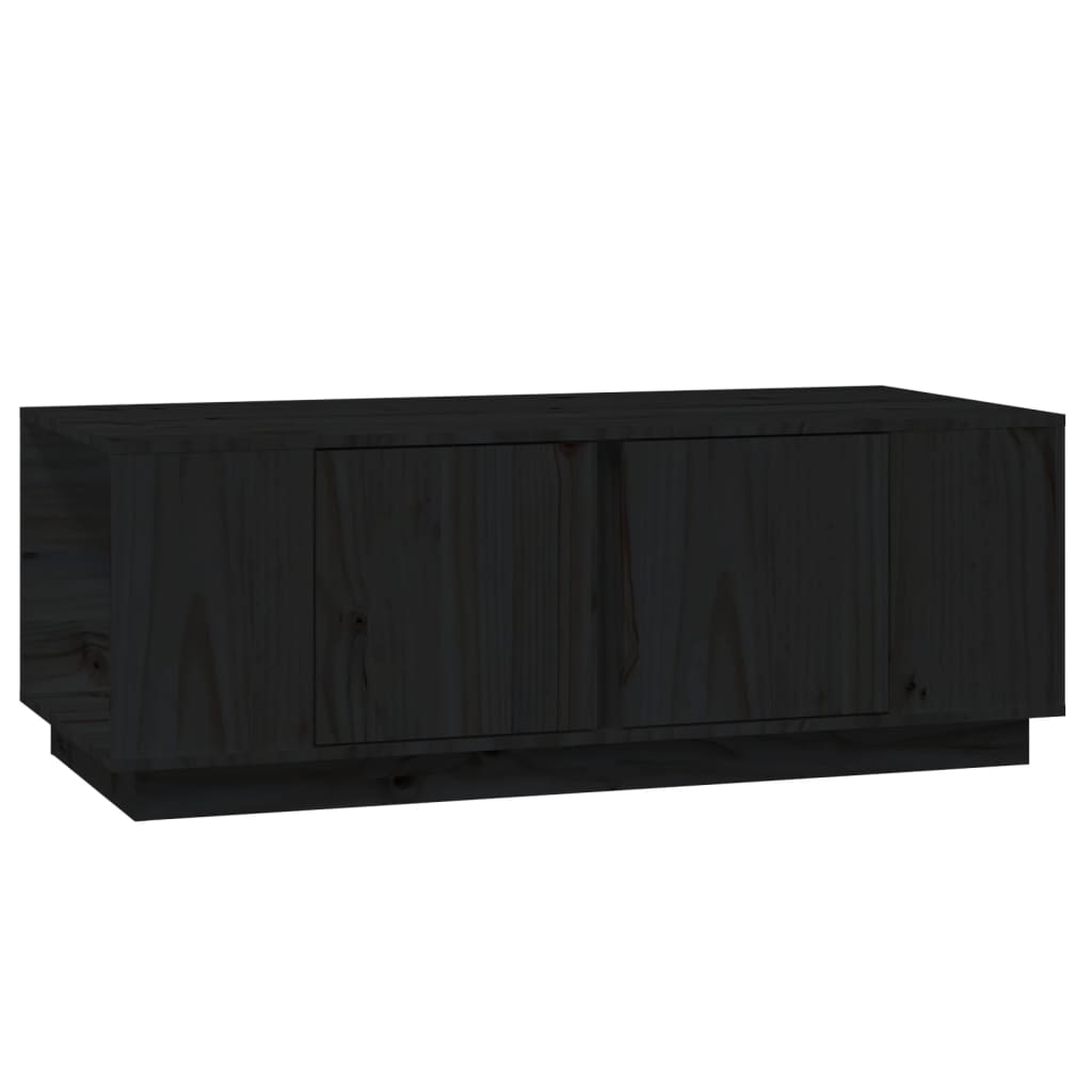 Vidaxl Mesa de Centro de Madera Maciza de Pino 110x50x40 Cm Natural