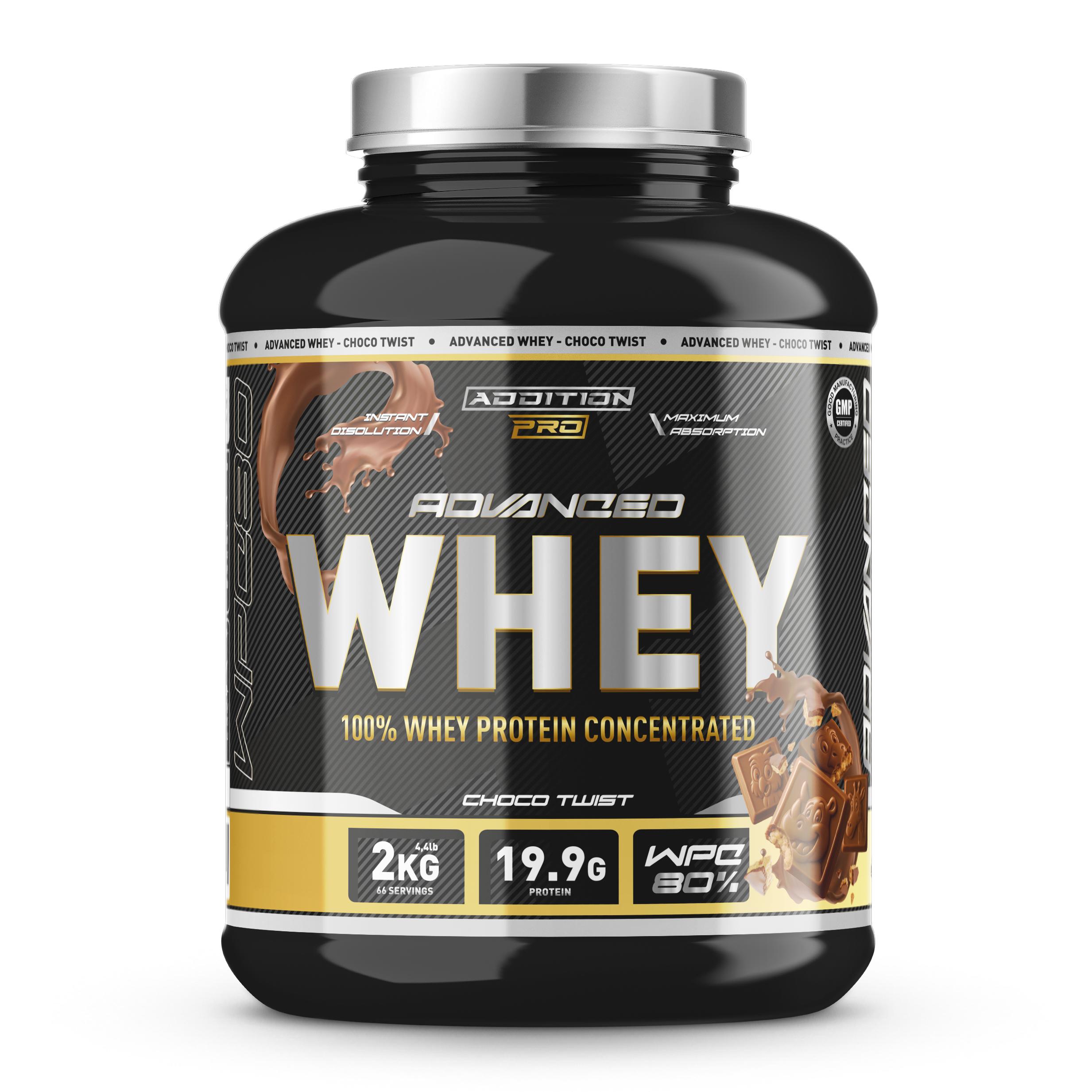 ADDITION PRO WHEY PROTEIN 2kg - ENTREGAS 24/48 HORAS