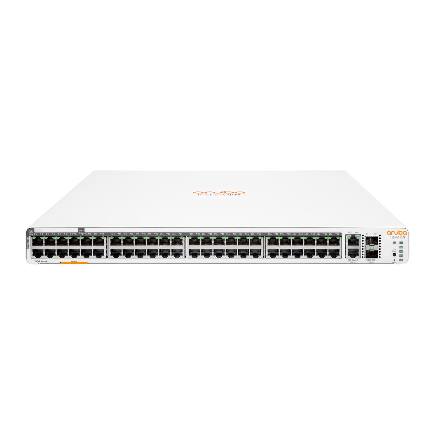 HPE Aruba Instant On Gestionado L2+ Gigabit Ethernet (10/100/1000) (PoE) 1U - Blanco
