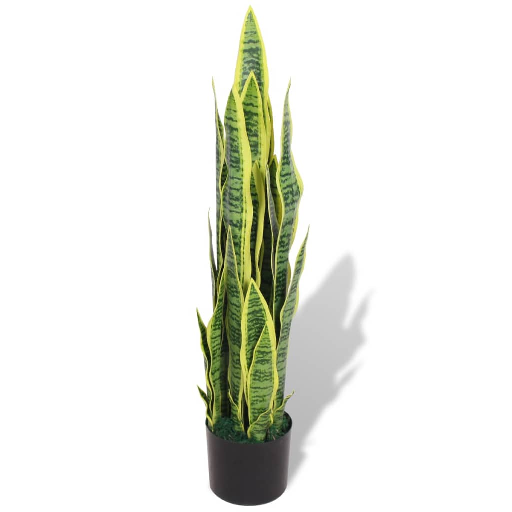 vidaXL Planta Artificial con Macetero Verde Maceta de Plástico Tipo Helecho/50 cm,  Helecho/60 cm,  Taro/45 cm y mas