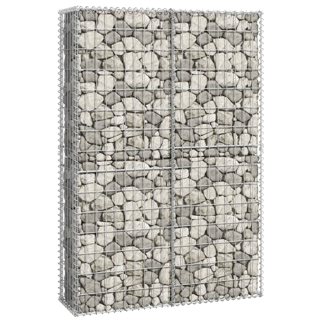 Vidaxl Cesta Muro Gaviones Alambre Galvanizado 100x30x30cm