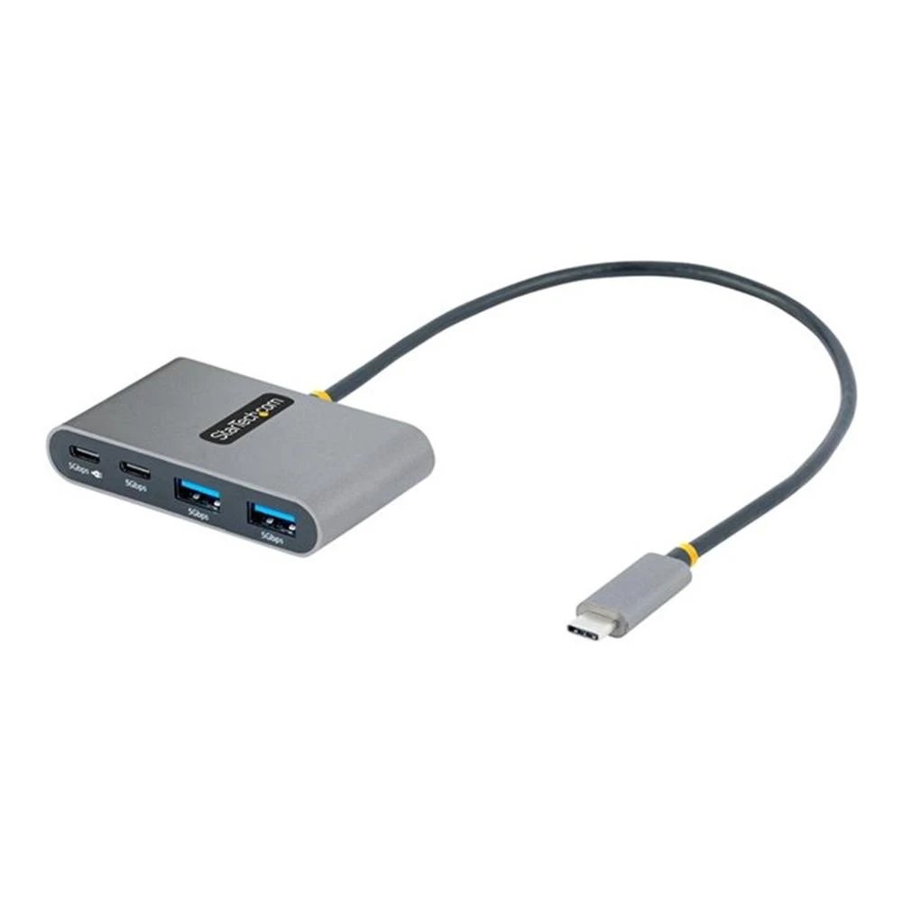 HUB Switch puertos 4 puertos USB 3.2 Gen 1 (2 x USB-A, 2 x USB-C) StarTech 5G2A2CPDB-USB-C-HUB  | USB 3.2 Gen 1 (hasta 5 Gbps), Gris espacio