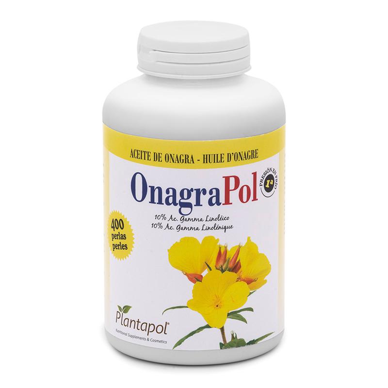 Planta Pol Onagrapol 500 Mg 400 Perlas - Regula Niveles Hormonales - Apoya Sistema Nervioso - Con Vitamina E