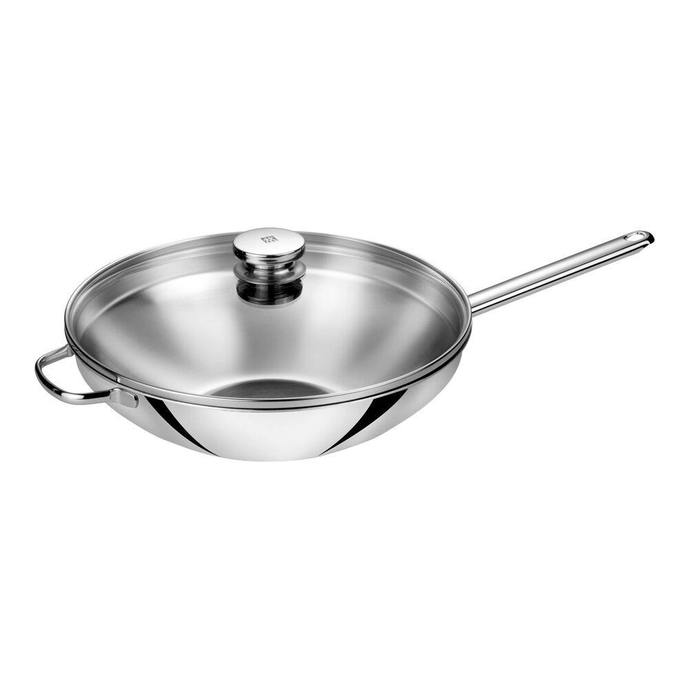 ZWILLING Plus Wok 32 cm, 18/10 Acero inoxidable