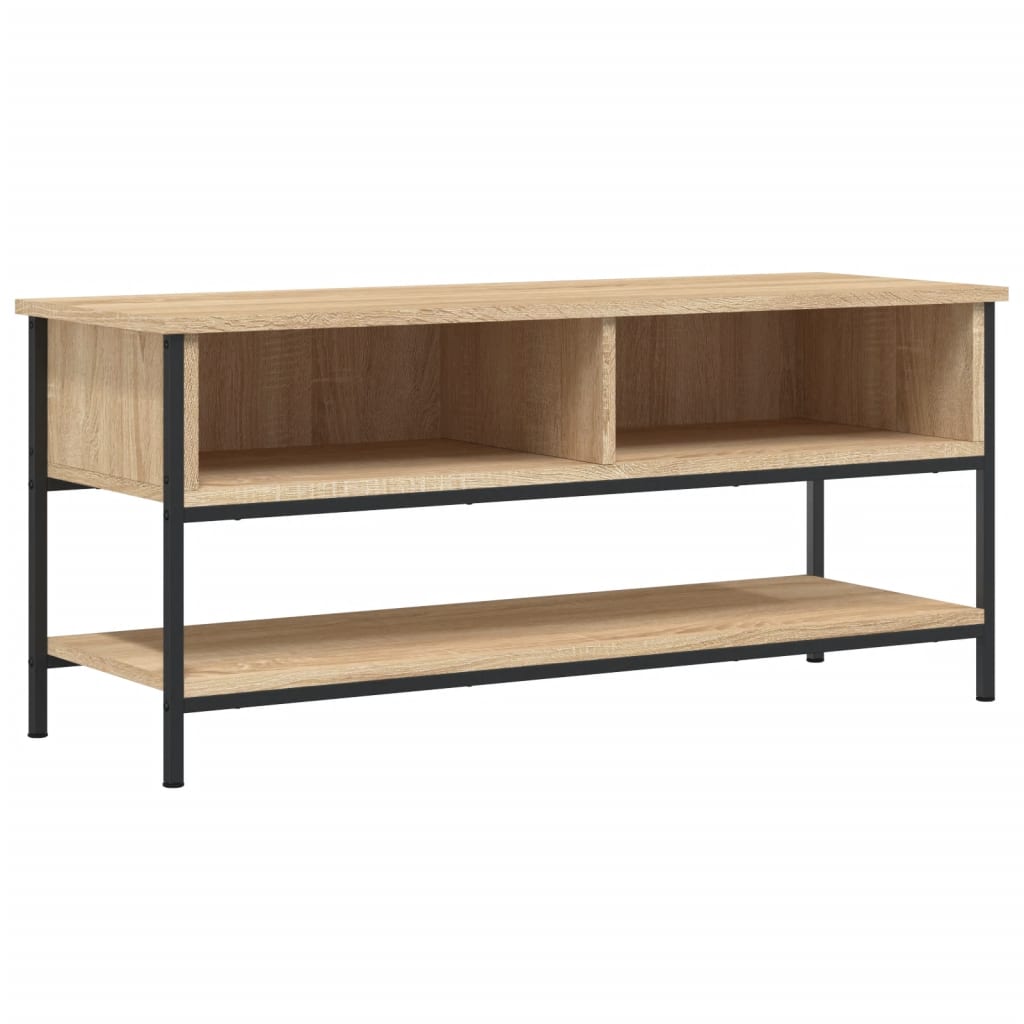 vidaXL Mueble de TV madera contrachapada 100x35x45 cm, Mueble de Salon, Mueble TV, Mueble TV salon, Mesa de TV, Mueble tele