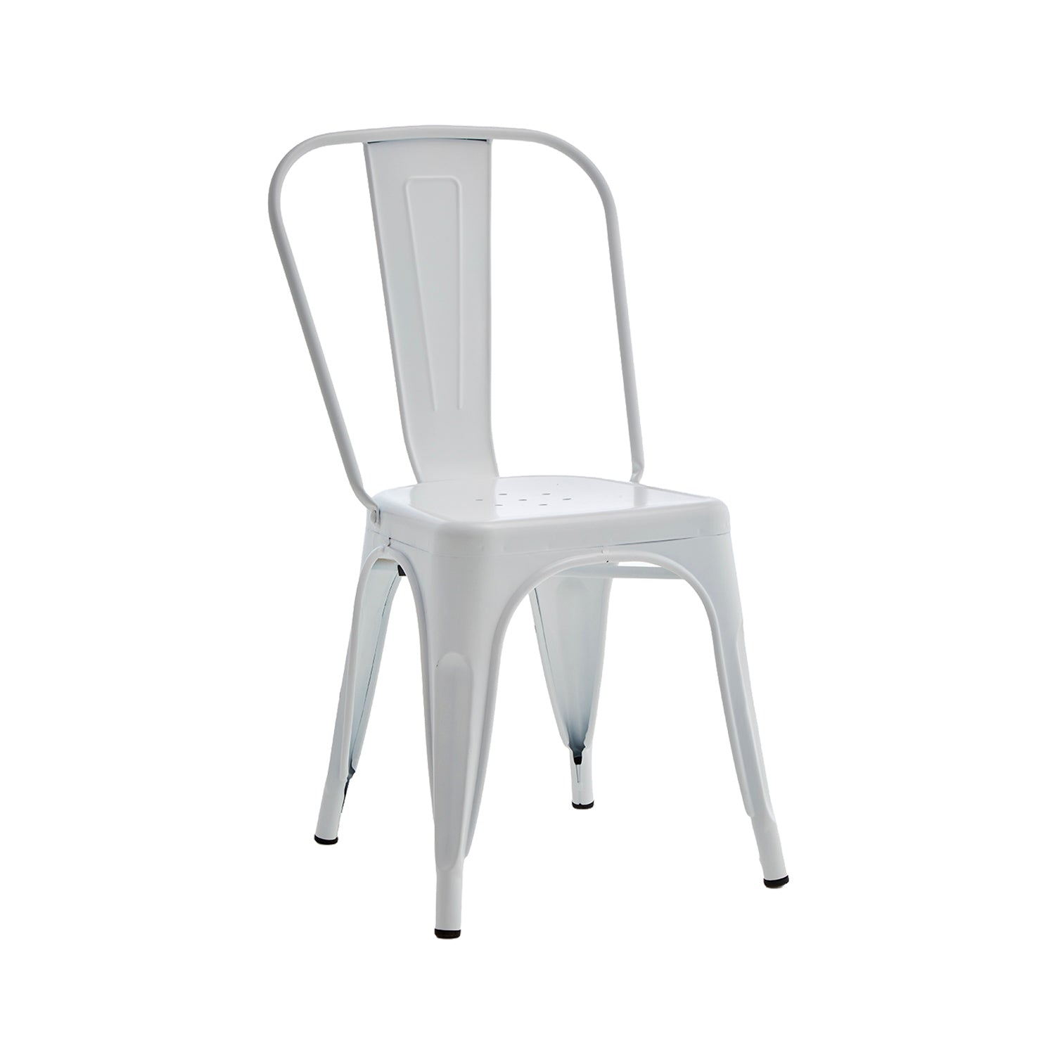 Set de 4 sillas en acero Lessie - Color Blanco - Homekit