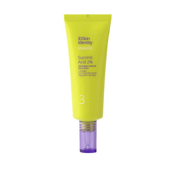 iDSkin Identity - Acne Solution - Crema facial anti-imperfecciones con ácido succínico 2%