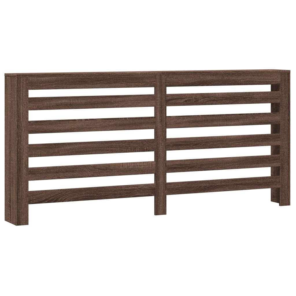 vidaXL Cubierta de radiador madera 175x20x82 cm Color Madera antigua,  Roble ahumado,  Roble y mas