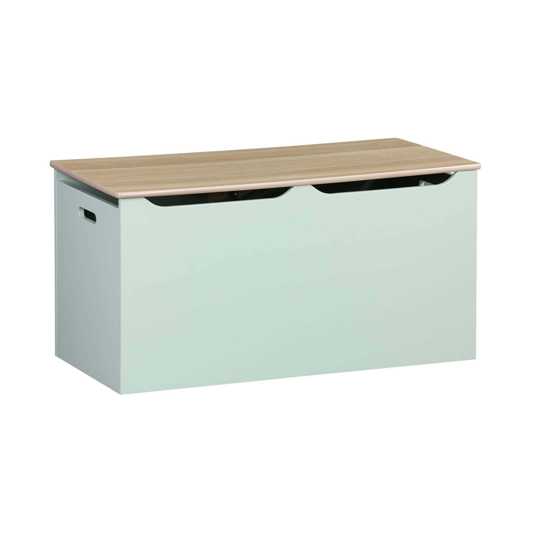 Baúl infantil ideal para juguetes, Verde celadón