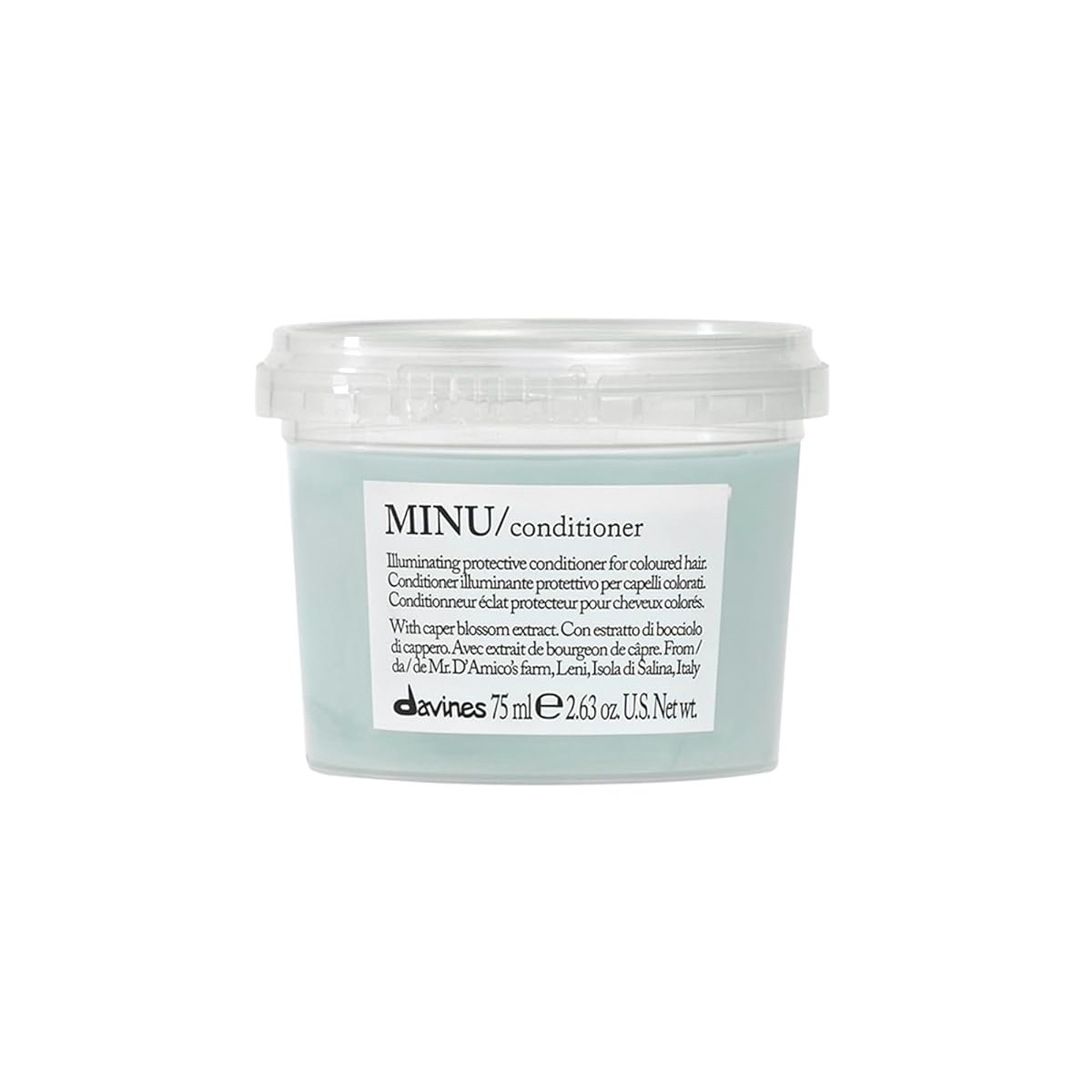 Davines MINU Conditioner / Acondicionador iluminador y protector para cabello teñido.