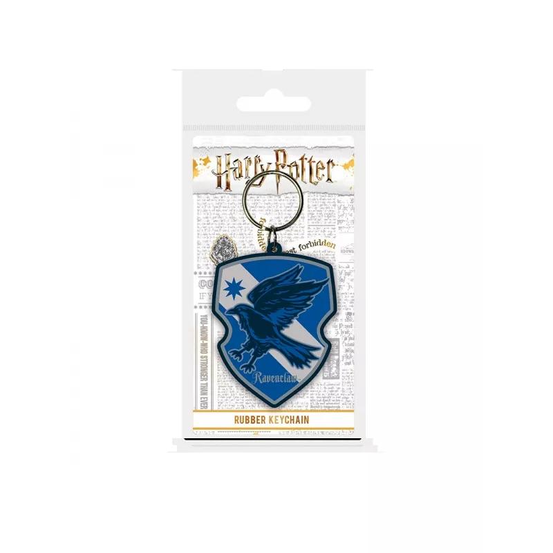 PYRAMID - Llavero Harry Potter (CLASSIC CREST RAVENCLAW) - Multicolor - Material caucho de calidad - Regalo original para fans, amigos y familiares