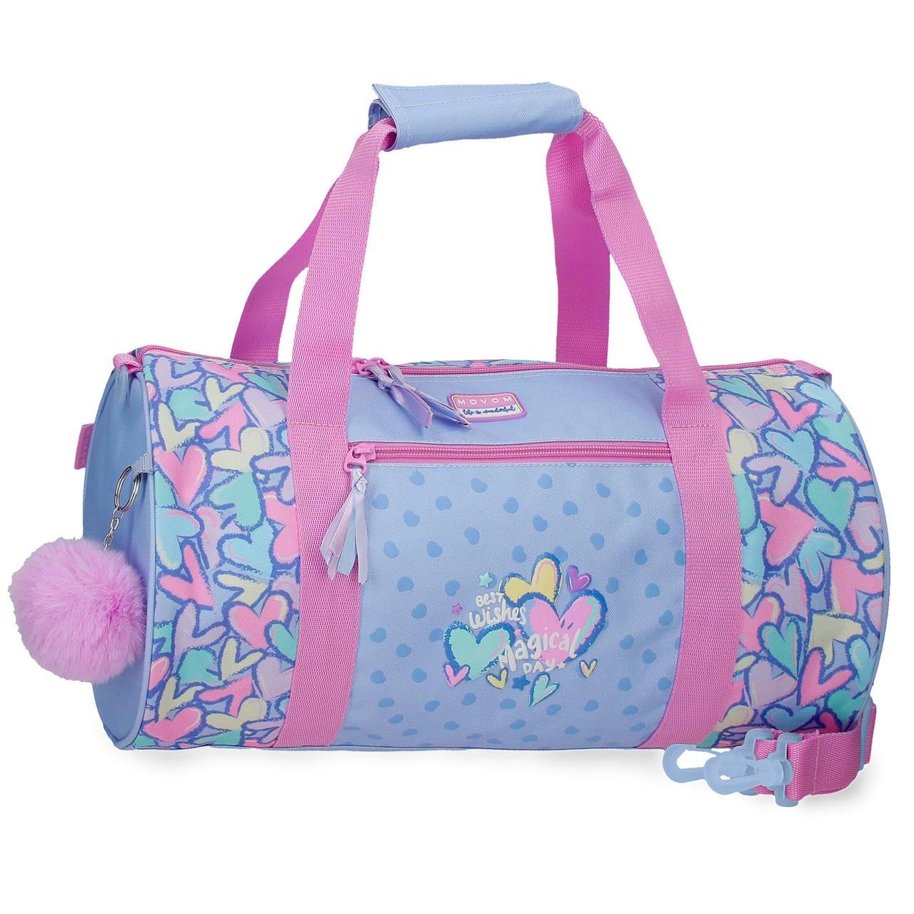Bolsa de viaje Movom Best Wishes Lila
