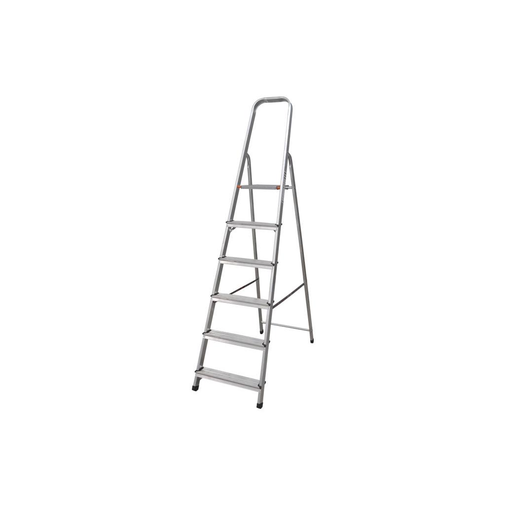 COFAN - Escalera de aluminio doméstica desde 2 hasta 8 peldaños | Alturas desde 0,41 hasta 2,41 metros | Normativa EN 131
