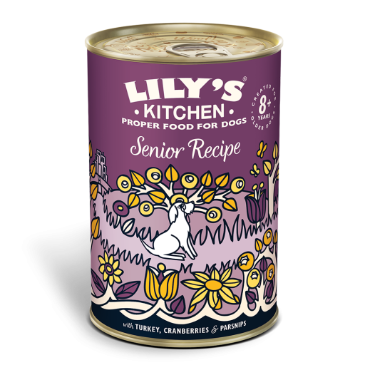 Lily's Kitchen Comida Húmeda para Perros Senior de Pavo - 400 GR