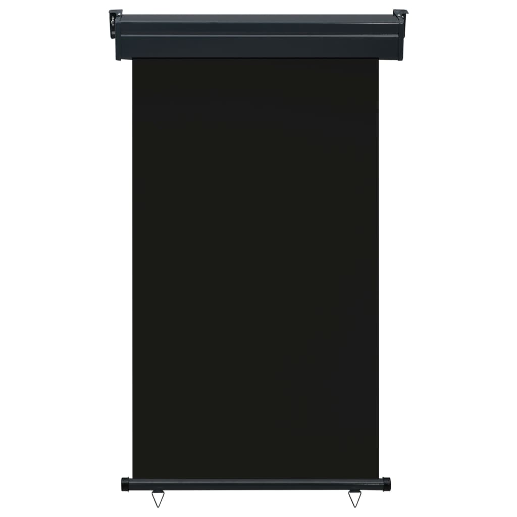 vidaXL Toldo lateral de balcón 105x250 cm Color Negro, Crema, Gris