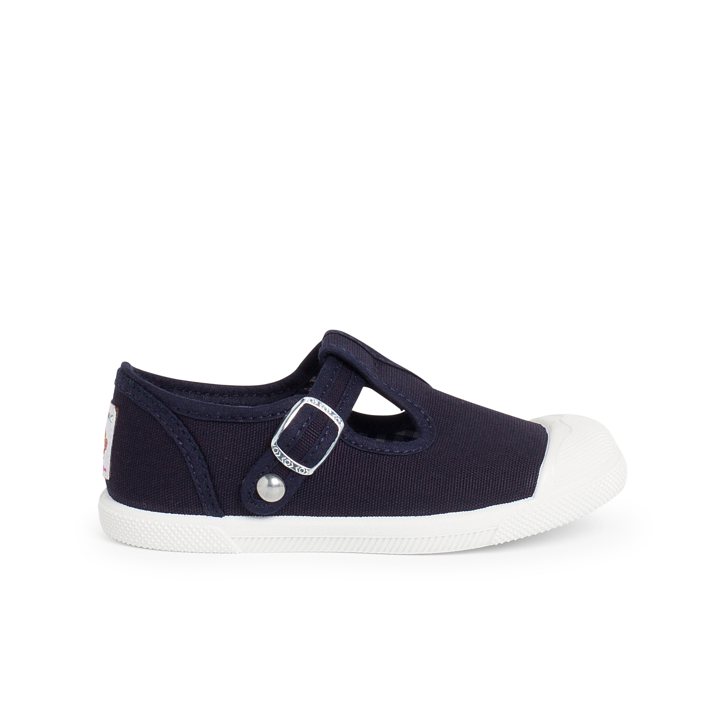 Pisamonas Zapatillas Lona Niños Puntera Goma Tipo Pepitos