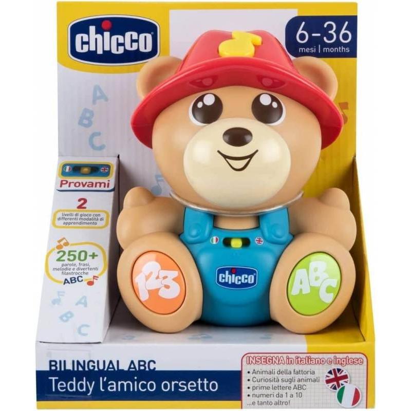 Teddy Friend ABC Osito Parlante Bilingüe educativo de Chicco