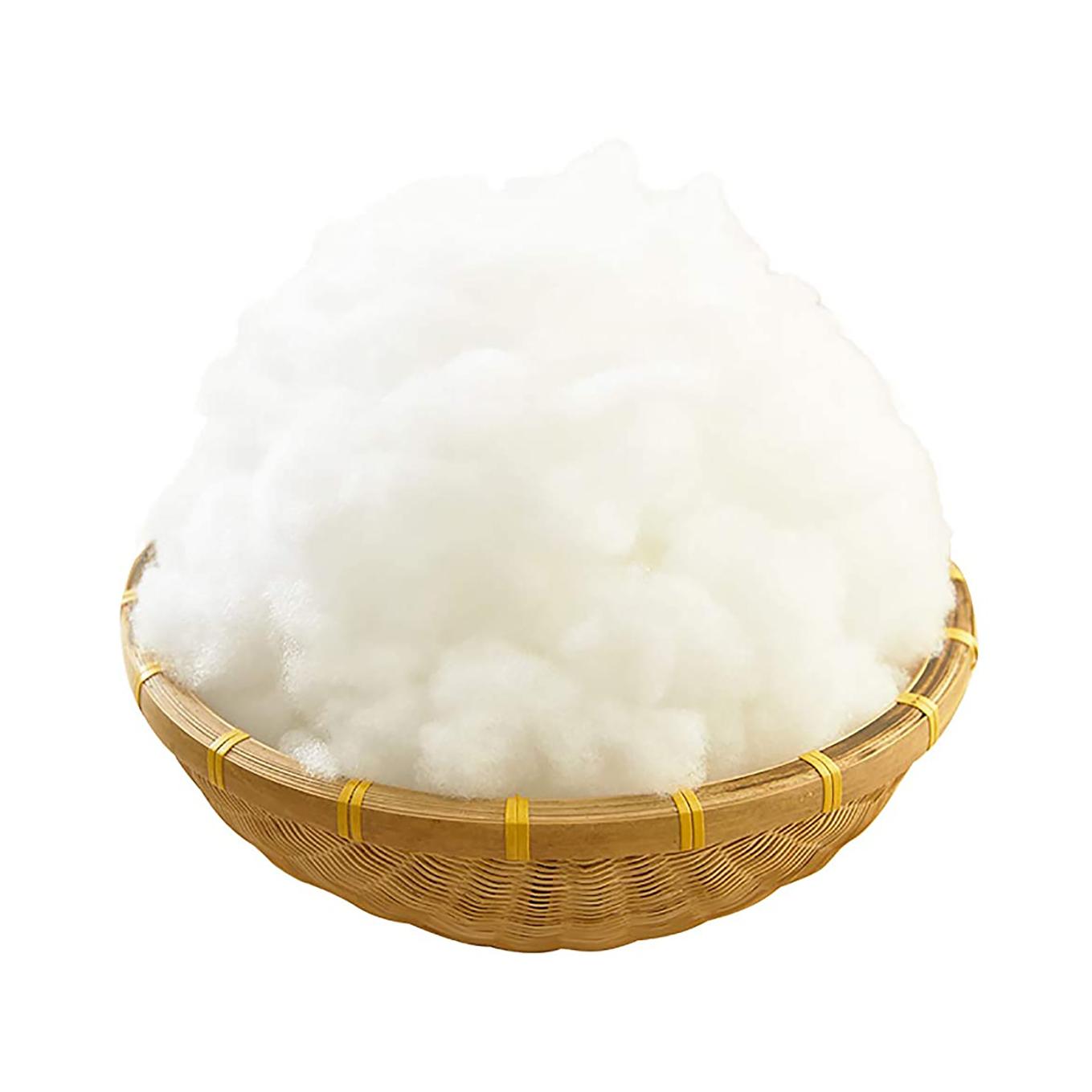 GREATOYAR Relleno de Microfibra, Saco de Tela, Relleno de Microfibra para Rellenar Cojines, Peluches, Almohadas, Muñecas, 100% Poliéster, Hipoalergénico, Fabricado en España, 500G/1KG/2KG/3KG