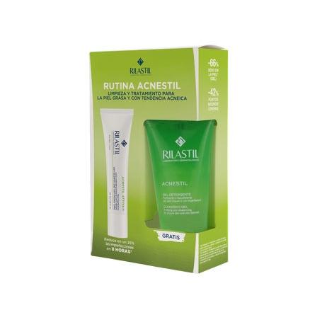 Rilastil Pack Acnestil Crema Attiva 40ml + Gel Limpiador 50ml