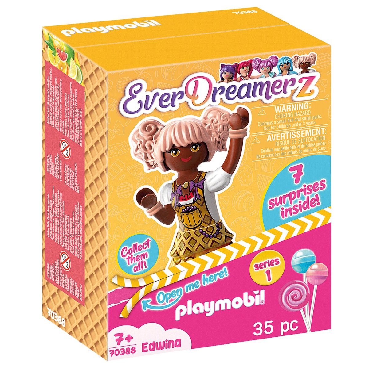 PLAYMOBIL ® EDWINA CANDY WORLD, 70388, TIENDA CON LICENCIA OFICIAL