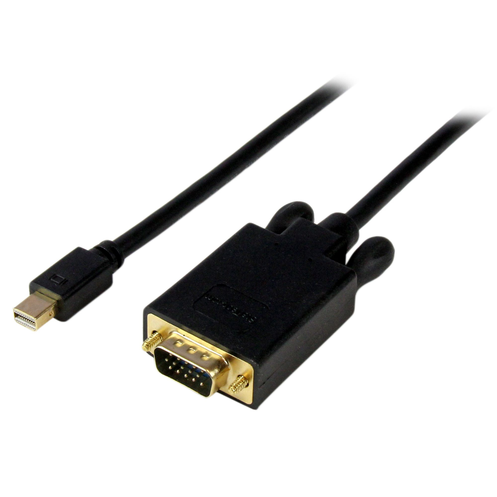 StarTech.com Cable de 1,8m de Vídeo Adaptador Conversor Activo Mini DisplayPort a VGA - 1080p - Negr