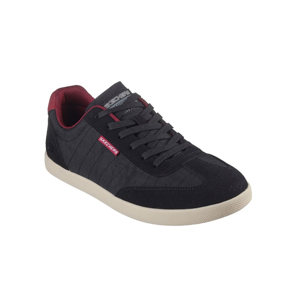 Sneakers Skechers Placer-vinson Hombre Negro