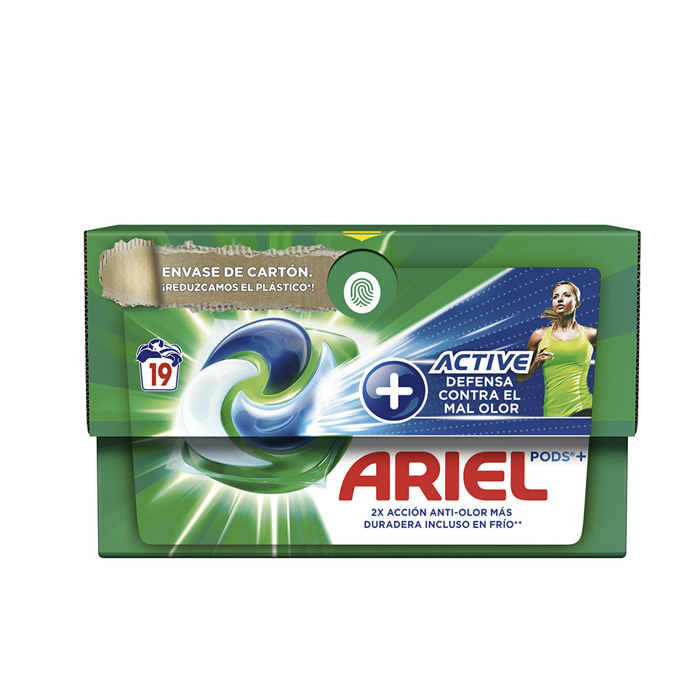 Ariel - Ariel
 | ARIEL PODS ODOR ACTIVE 3en1 detergente 19 cápsulas | Hogar | EN