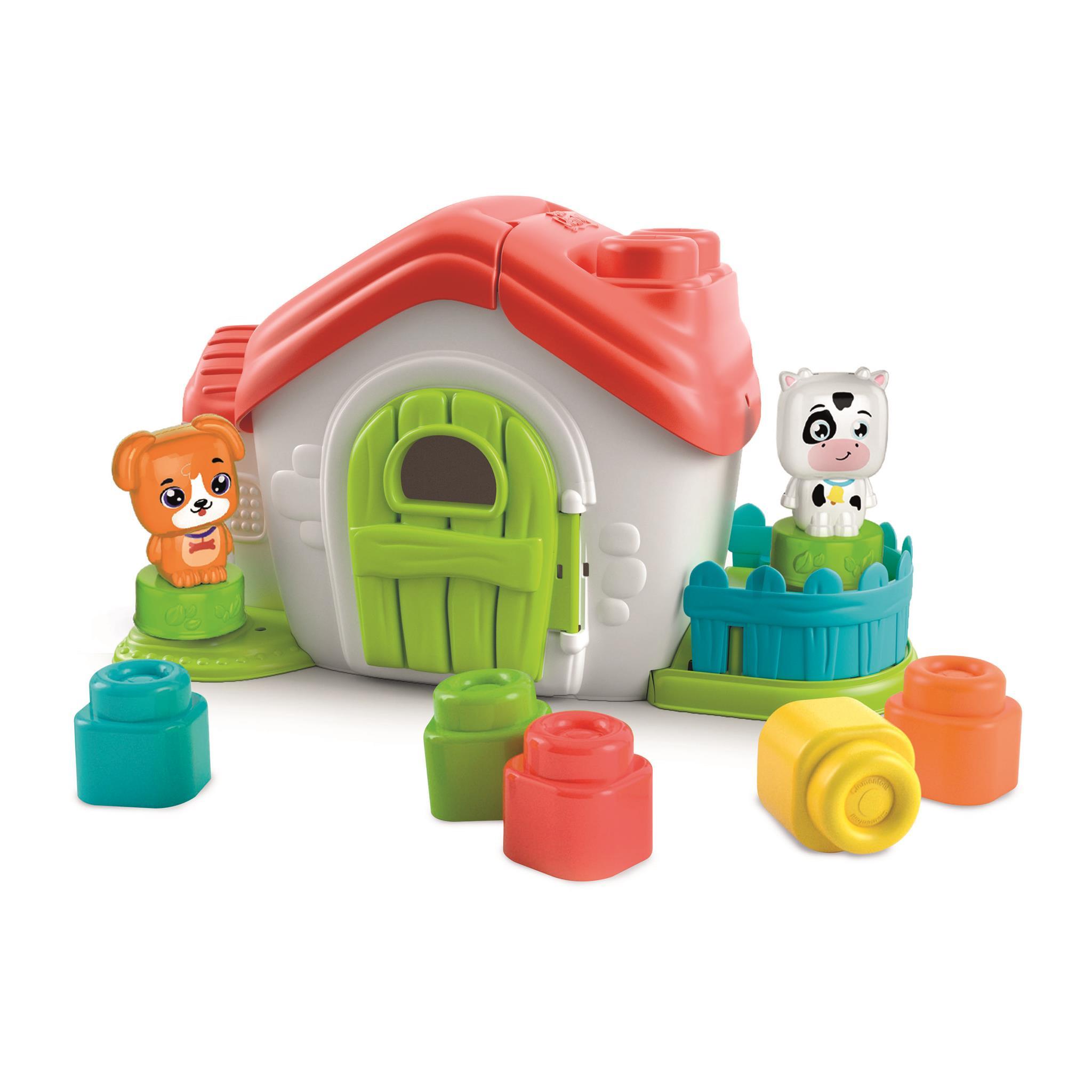 Clementoni –  Granja Sensorial Soft Clemmy-Touch – Juguete Educativo con Elementos Táctiles para Niños – Ideal para Desarrollo Temprano – A partir de 10 a 36 Meses