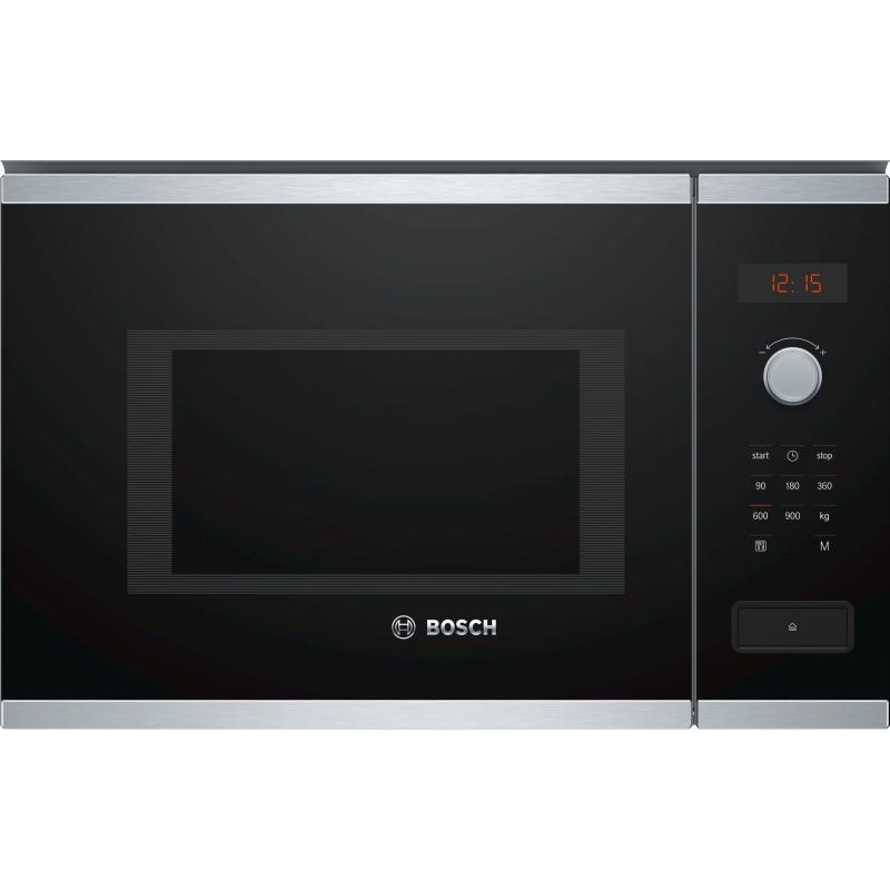 Bosch Microondas de empotrar 25L, 900W 59.4 cm, BFL 553 MS 0