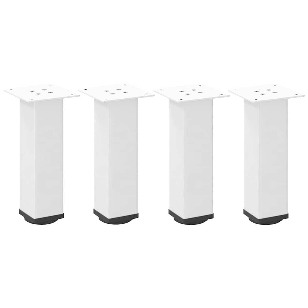 vidaXL Patas para mesa de centro (4 unidades) 42-44 cm, acero