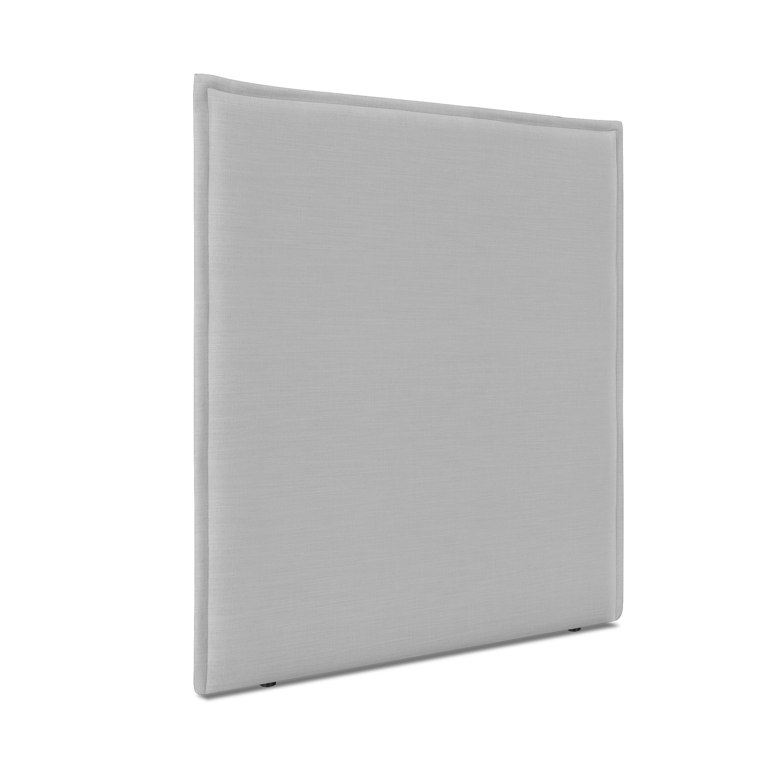DHOME Cabecero de Lino Natural con Ribete Hasta el Suelo con 8cm de Grosor Cabezal Tapizado Cama Dormitorio Moderno Top Trending