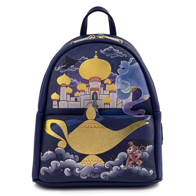 Mochila castillo jasmine aladdin disney loungefly 26cm