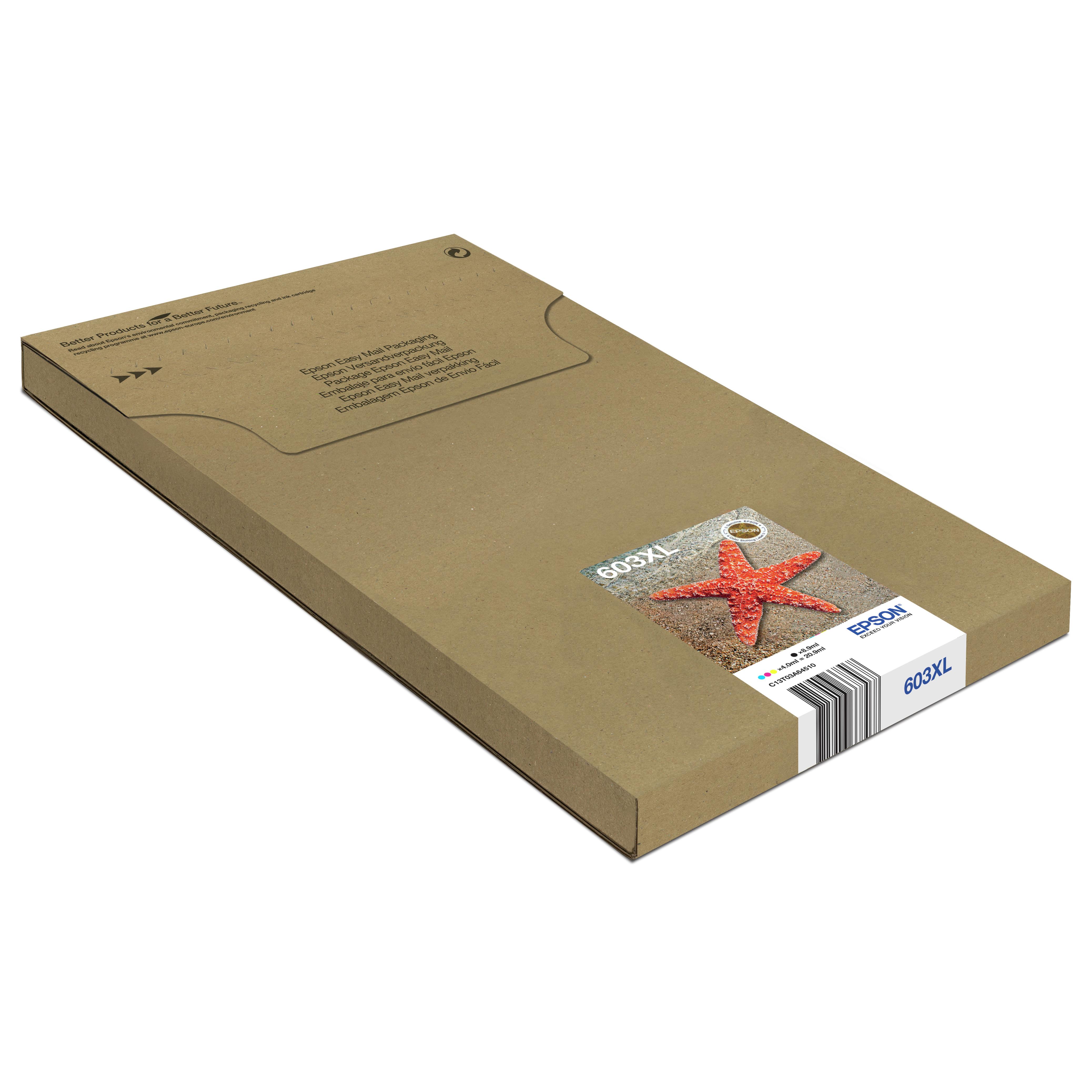 Cartuchos de Tinta Epson 603XL Multicolor | Compatible con Varios Modelos de Impresora