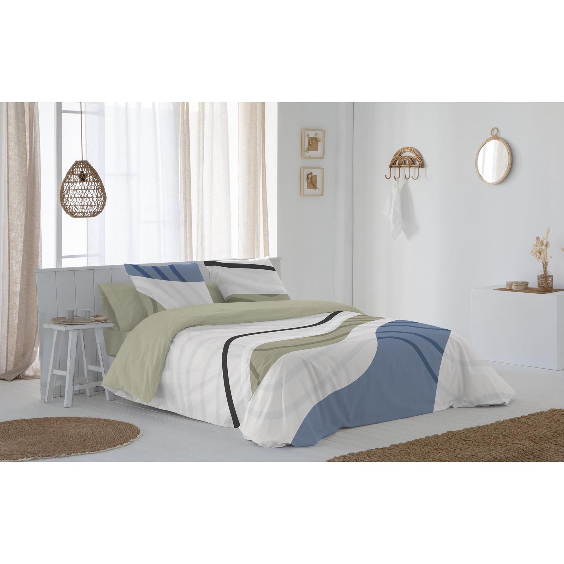 JVR - FUNDA NORDICA J/2 P modelo ONIX - Tejido 100% Algodón - Estampado digital - Fabricado en España - Cama 90/105/135/150/160/180