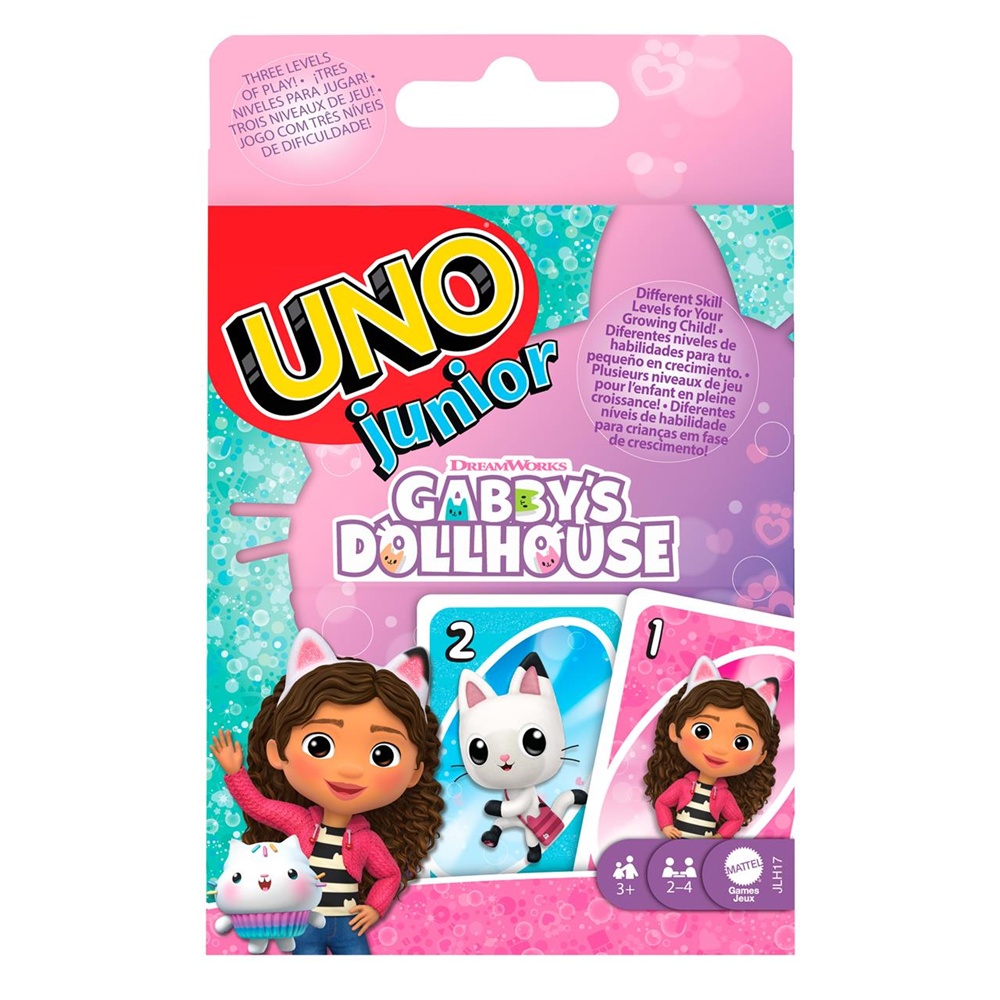 Mattel Games UNO Junior Gabby Dollhouse (Uno JLH17)