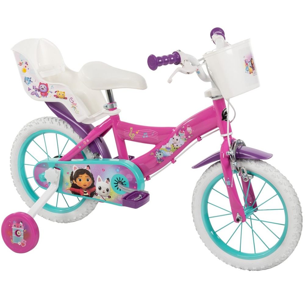 Bicicleta Gabby Dollhouse 14" (4/6 años) (Toimsa 24973W)