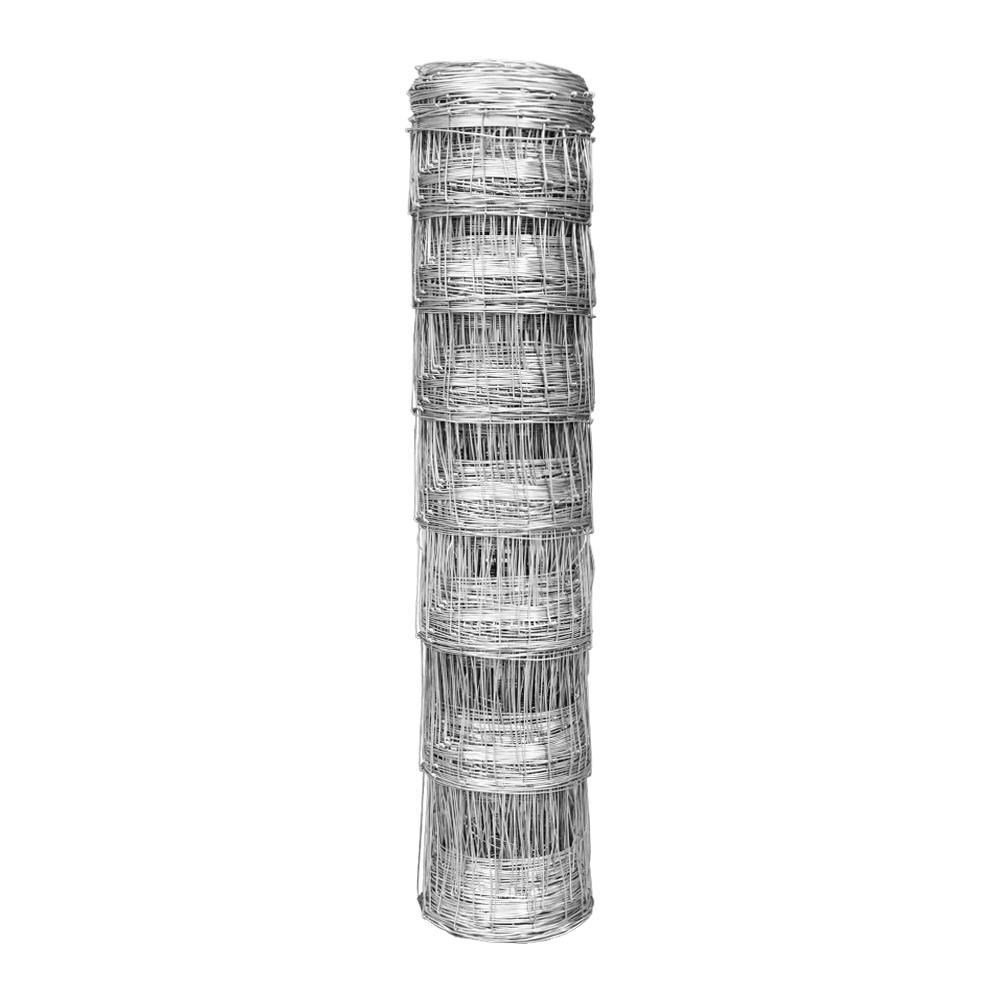 Malla anudada 100x8x30 galvanizada rollo 100m