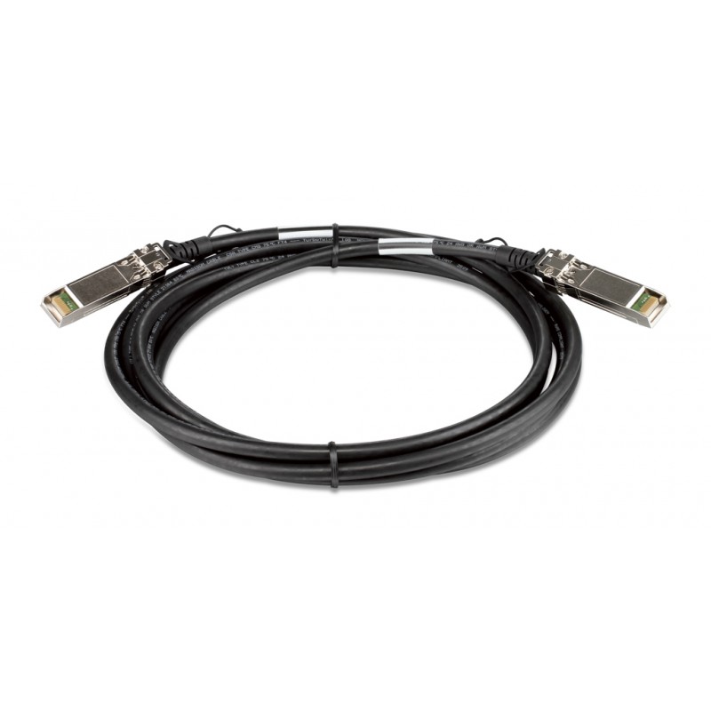 D-Link - DEM-CB300S Cable de fibra óptica e InfiniBand 3 m SFP+ Negro DEM-CB300S