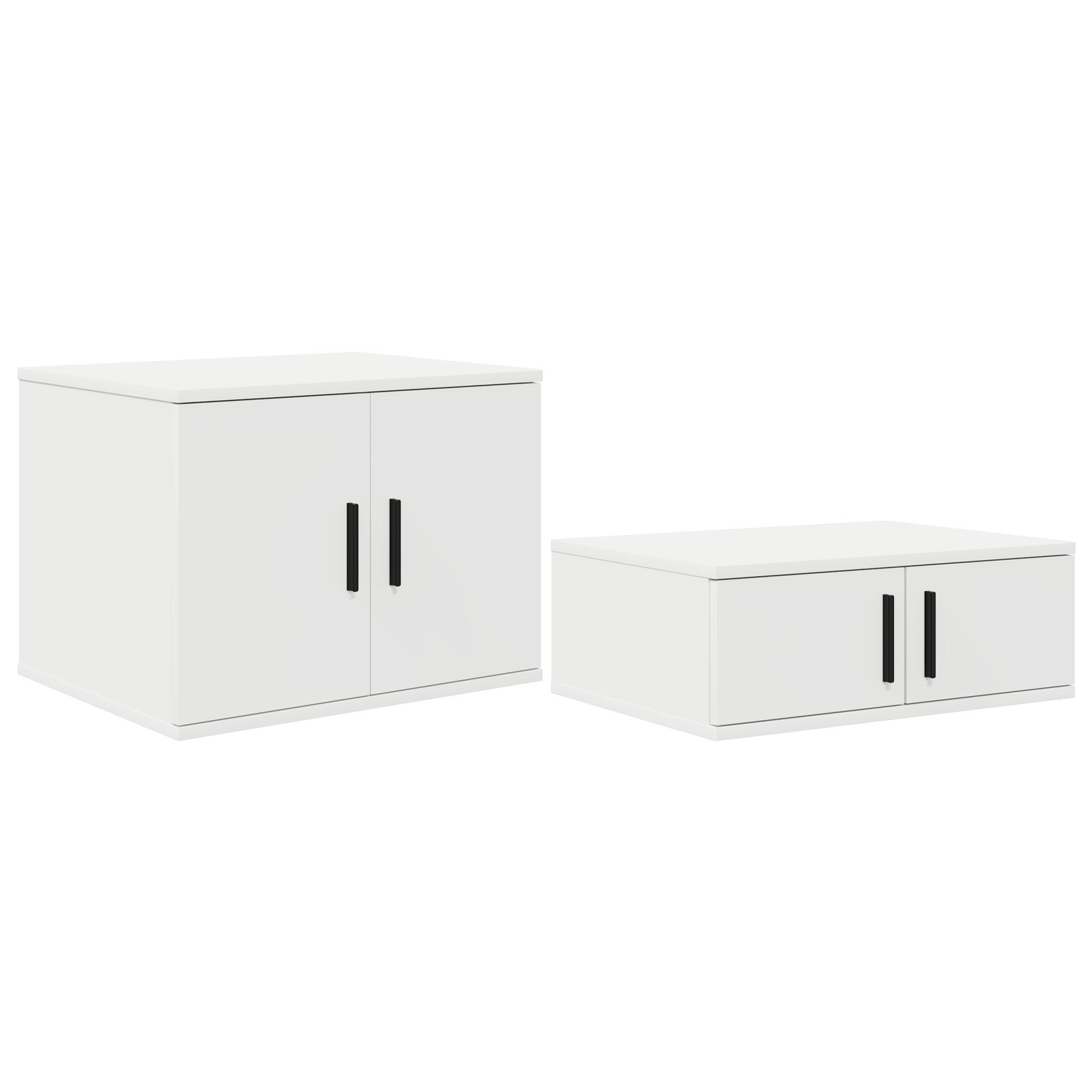 Armario de Almacenamiento vidaXL Blanco 127x41x40 cm Madera Ingenierizada