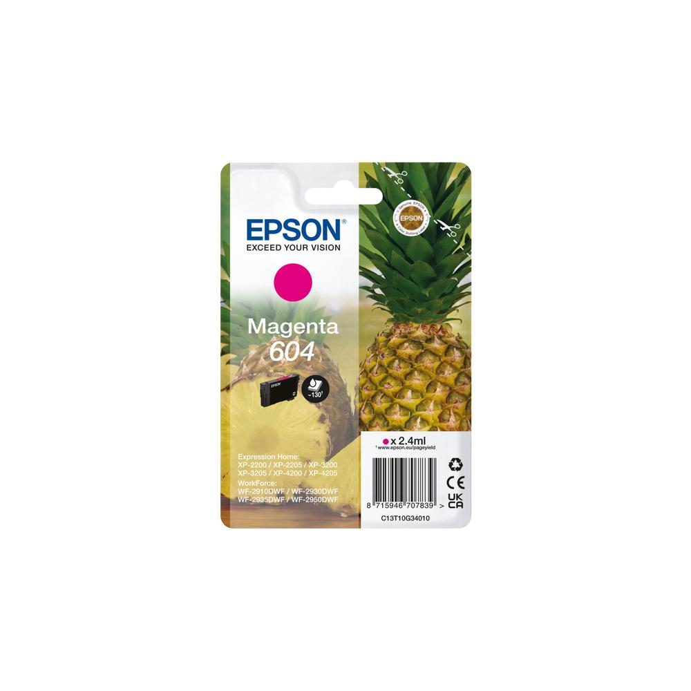 Epson 604 Compatible Magenta Para Expression Home: XP-2200, XP-2205, XP-3200, XP-3205, XP-4200, XP-4