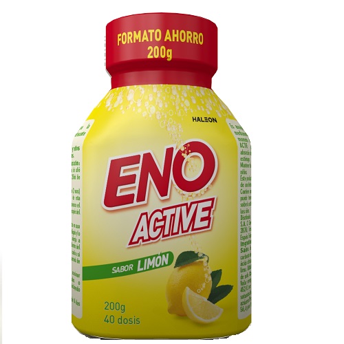 Eno Active Limon - Bebida con Sabor a Limón - Bajo en Calorías - Sin Azúcares Añadidos