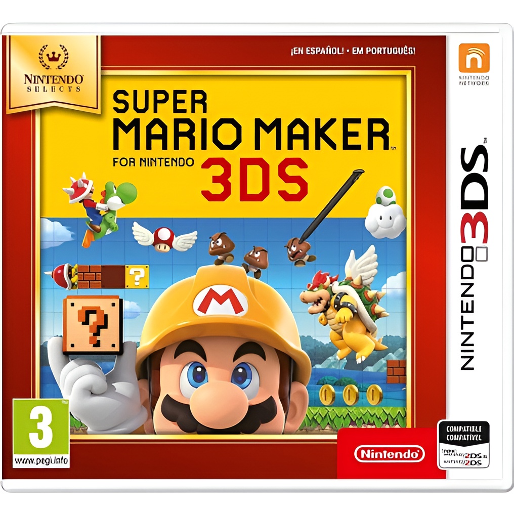 Super Mario Maker (Selects Importacion UK) - 3DS - Nuevo precintado